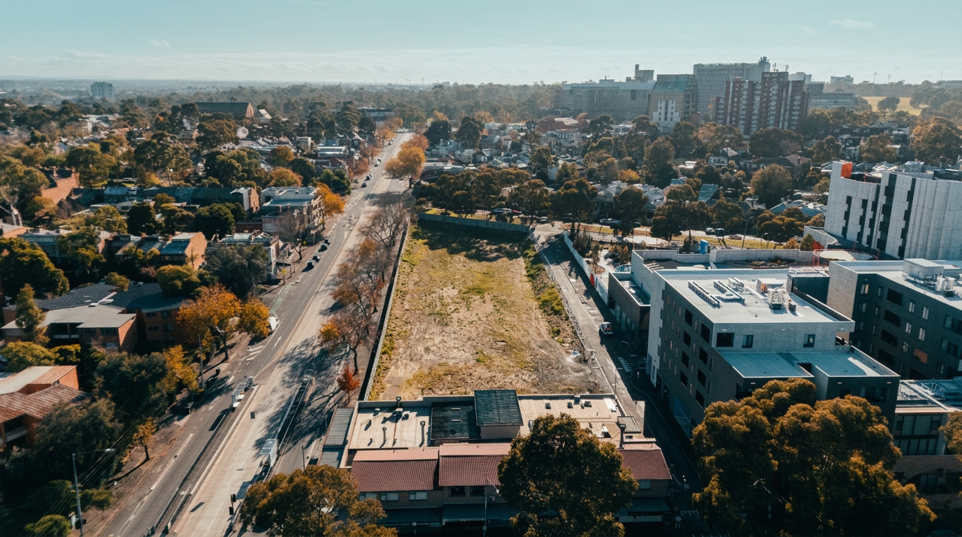 Royal Park aerial