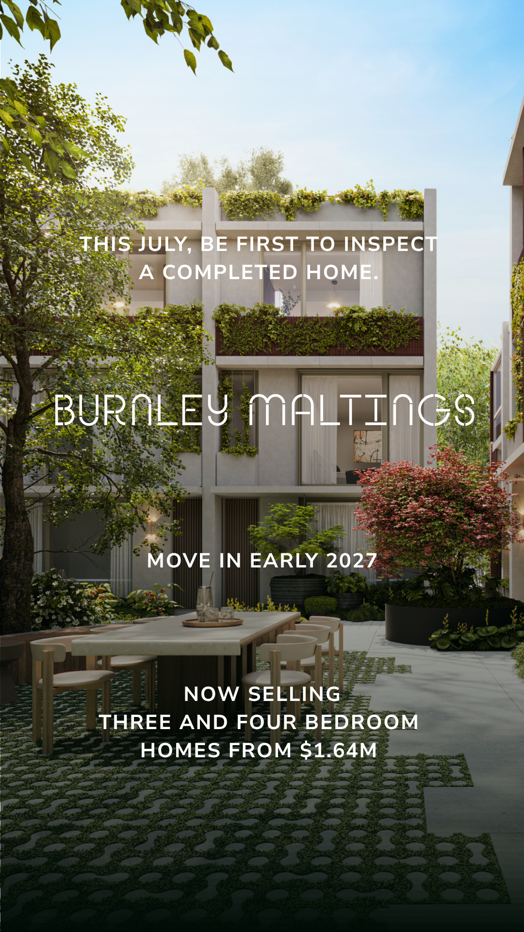 Burnley Maltings digital ad creative